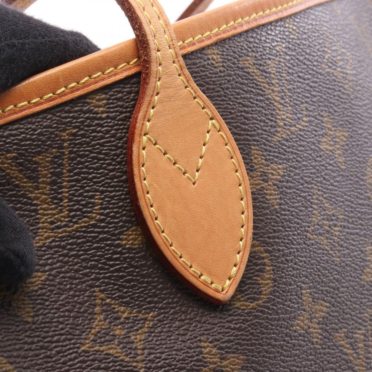 Louis Vuitton Tote Bag Neverfull MM Leather — view 8