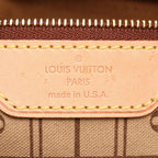 Louis Vuitton Tote Bag Neverfull MM Leather — view 4