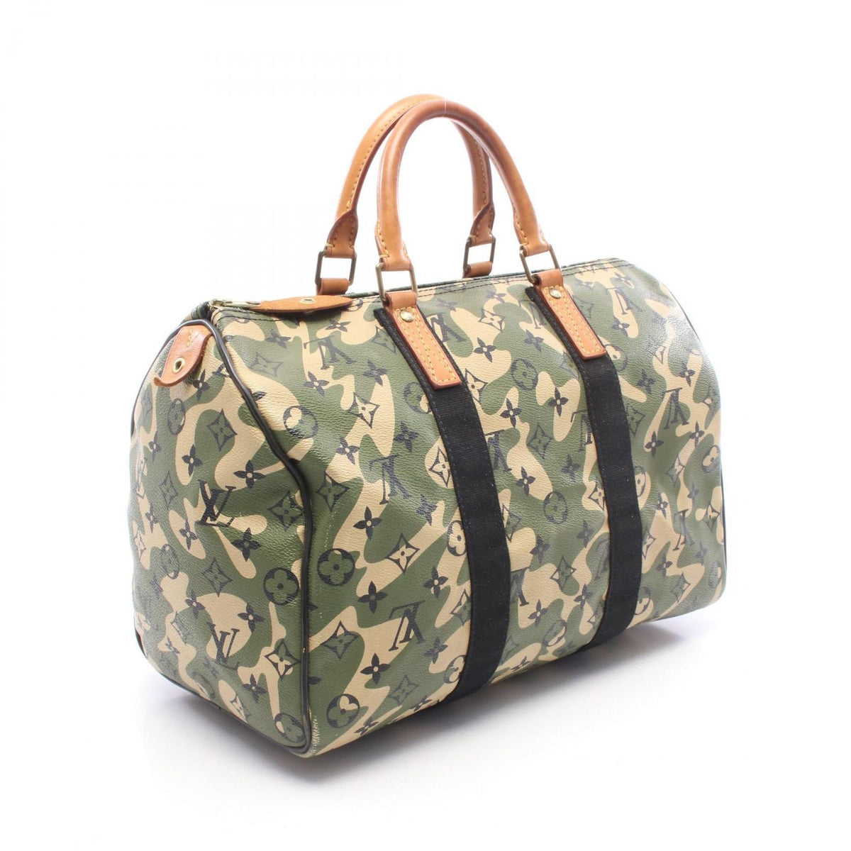Louis Vuitton x Takashi Murakami Speedy 35 Monogramouflage Handbag — view 2