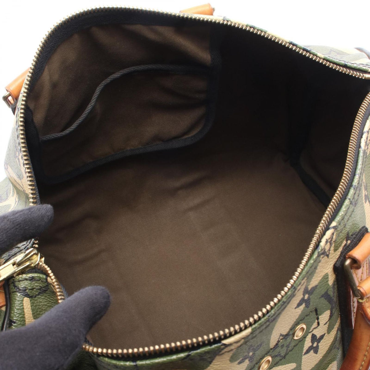Louis Vuitton x Takashi Murakami Speedy 35 Monogramouflage Handbag — view 3