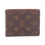 Louis Vuitton Bifold Wallet Portefeuille Multiple Leather
