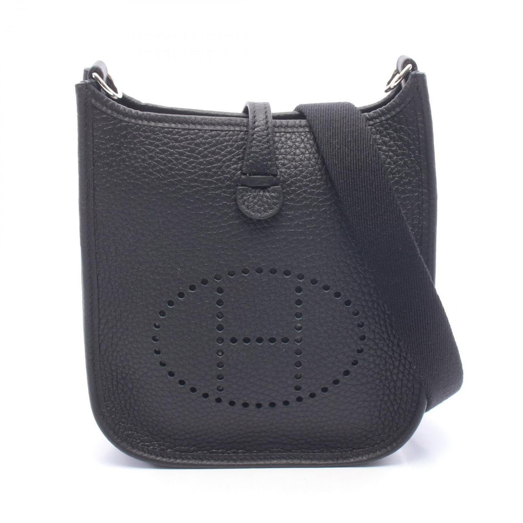 Hermes Shoulder Bag Evelyne TPM Black Amazone