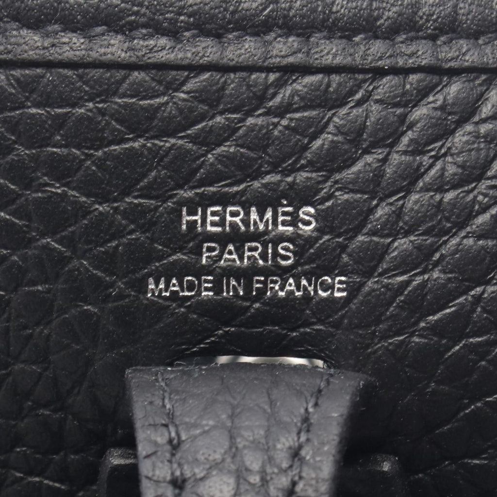 Hermes Shoulder Bag Evelyne TPM Black Amazone — view 4