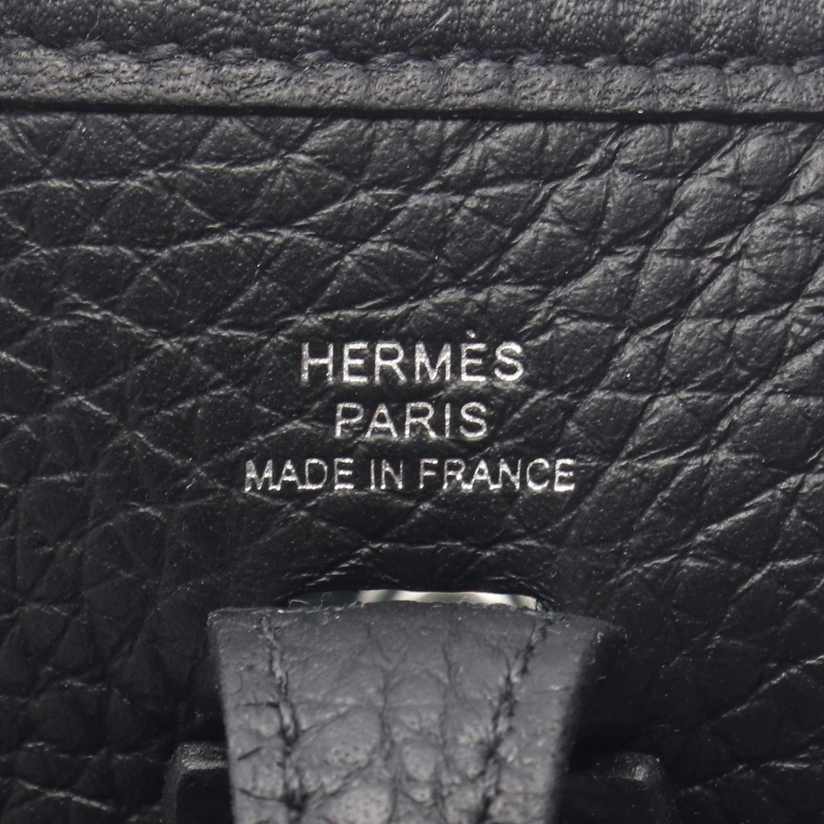 Hermes Shoulder Bag Evelyne TPM Black Amazone — view 4