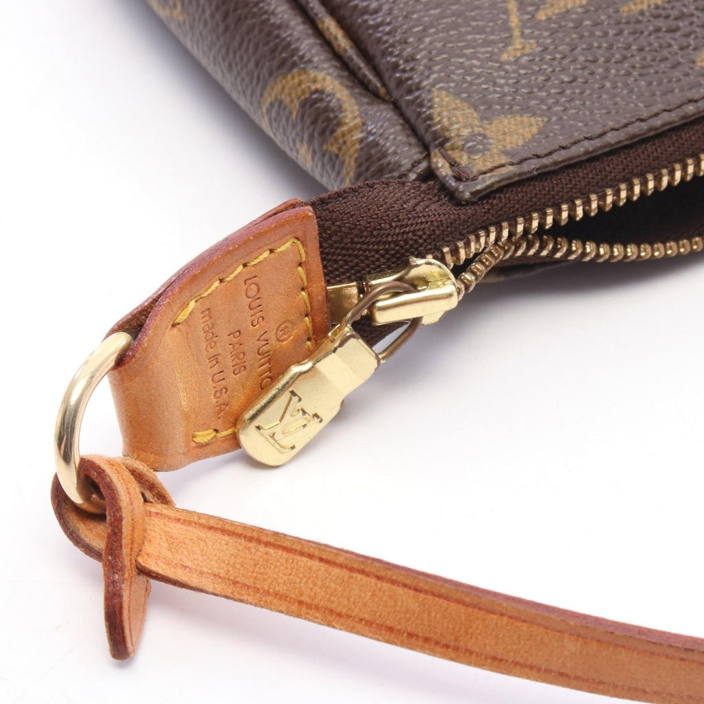 Louis Vuitton Handbag Pochette Accessoires Monogram Leather — view 6