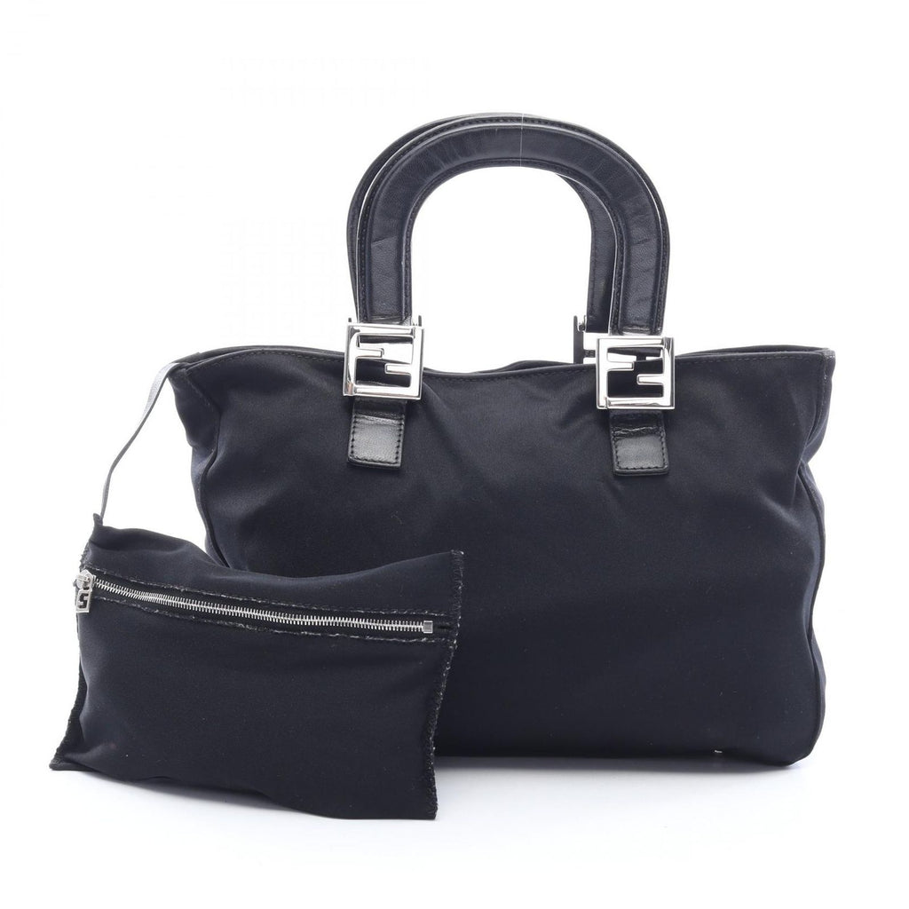 Fendi Handbag Black Leather