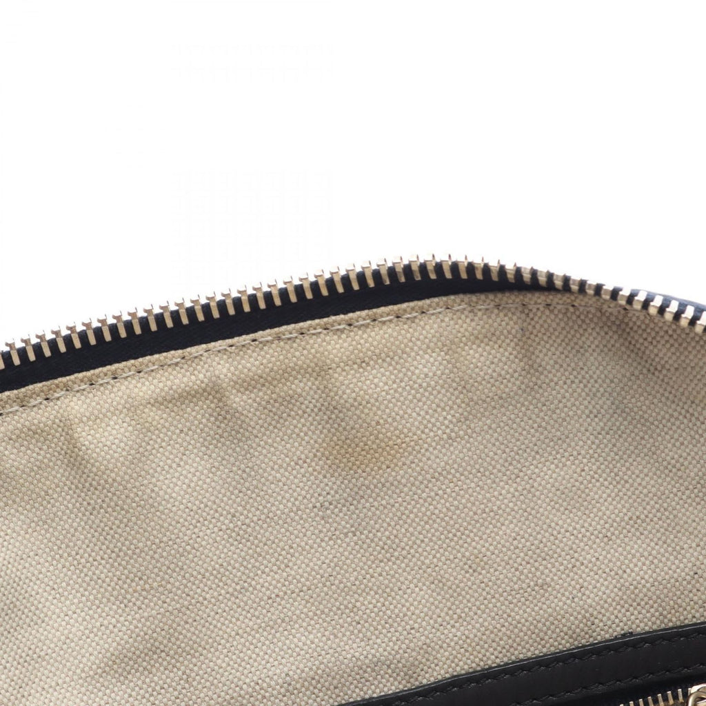 Gucci Handbag Horsebit Guccissima 2-Way Black Leather Guccissima — view 5