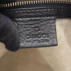Gucci Handbag Horsebit Guccissima 2-Way Black Leather Guccissima — view 4