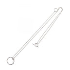 Celine Necklace Knot Silver — view 2