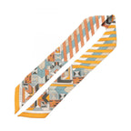Hermes Scarf Twilly le Fil D'ariane Ribbon Silk — view 2