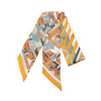 Hermes Scarf Twilly le Fil D'ariane Ribbon Silk