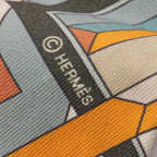 Hermes Scarf Twilly le Fil D'ariane Ribbon Silk — view 4