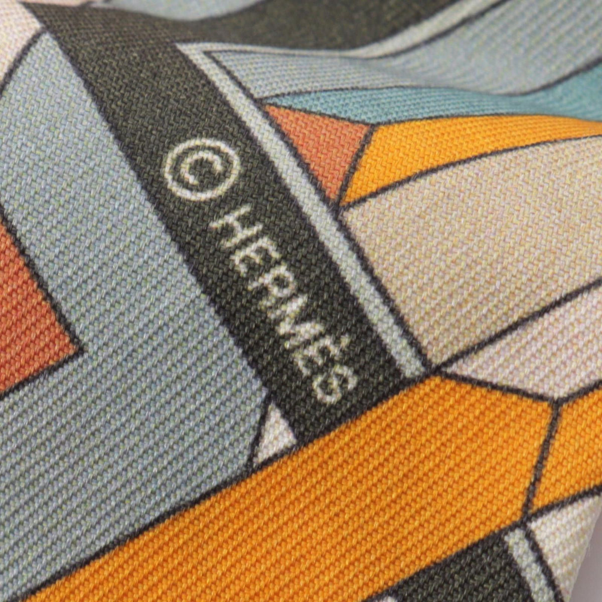 Hermes Scarf Twilly le Fil D'ariane Ribbon Silk — view 4