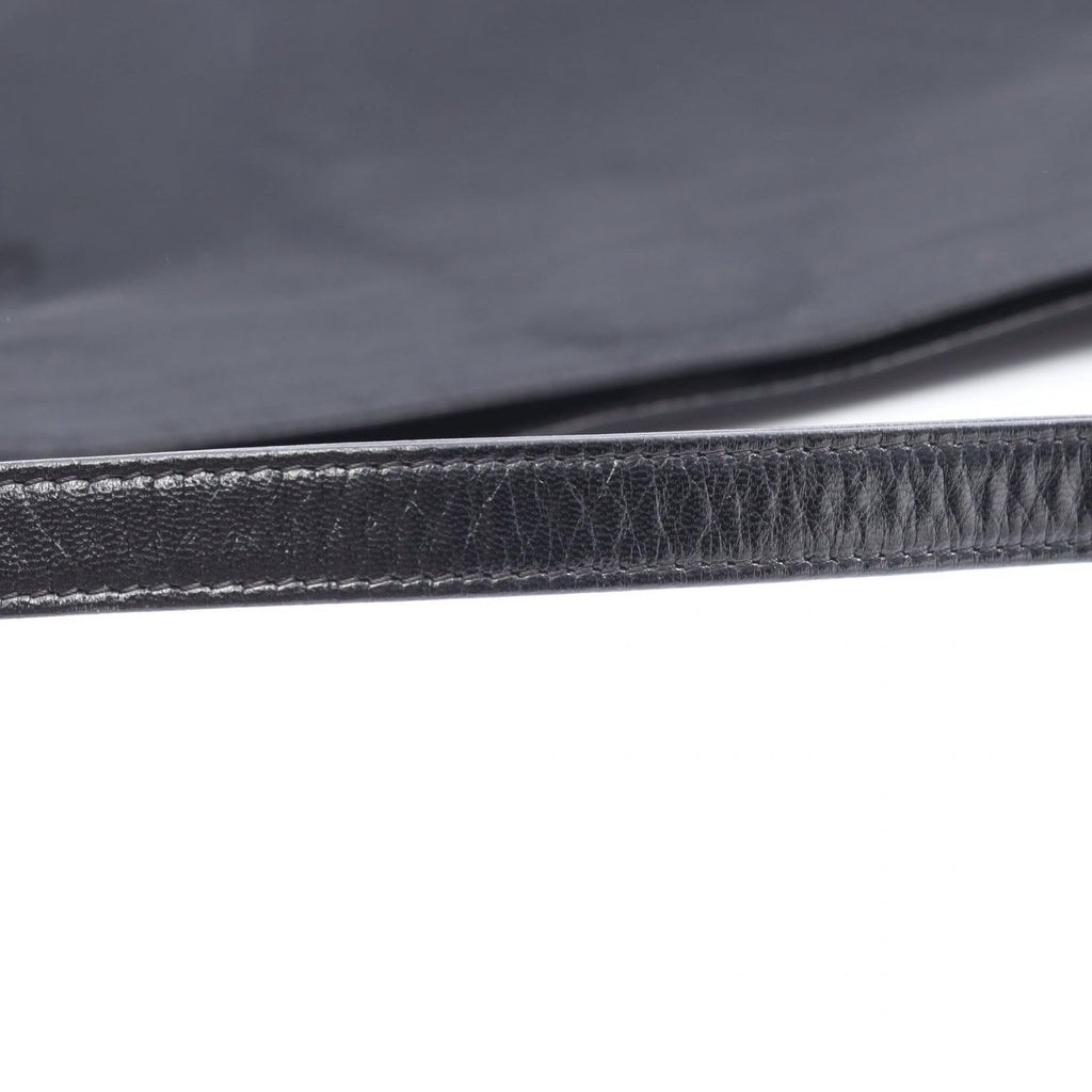 Fendi Shoulder Bag FF Black Nylon Leather — view 7