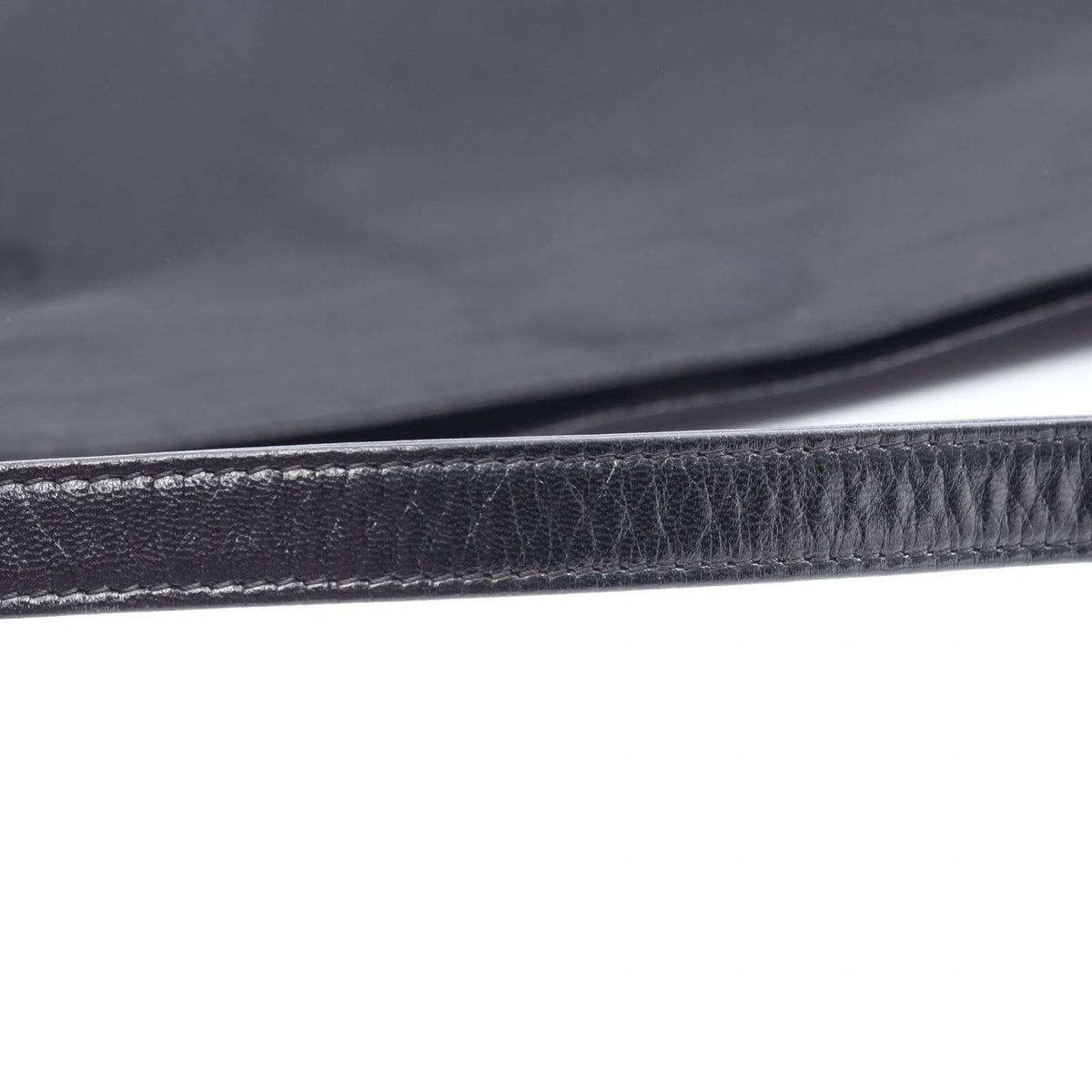 Fendi Shoulder Bag FF Black Nylon Leather — view 7