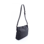 Fendi Shoulder Bag FF Black Nylon Leather — view 2