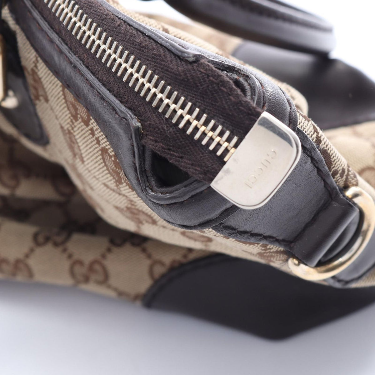 Gucci Handbag Sukey GG Canvas Beige Brown 2-Way — view 7