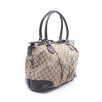 Gucci Handbag Sukey GG Canvas Beige Brown 2-Way — view 2