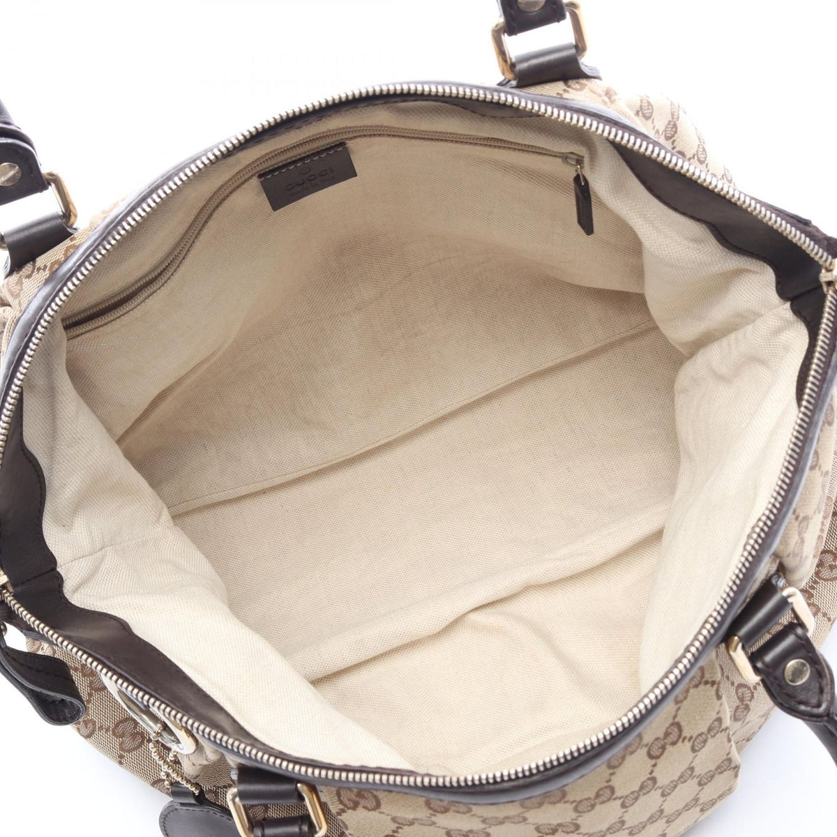 Gucci Handbag Sukey GG Canvas Beige Brown 2-Way — view 3