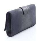 Saint Laurent Clutch Y-line Black Leather — view 2