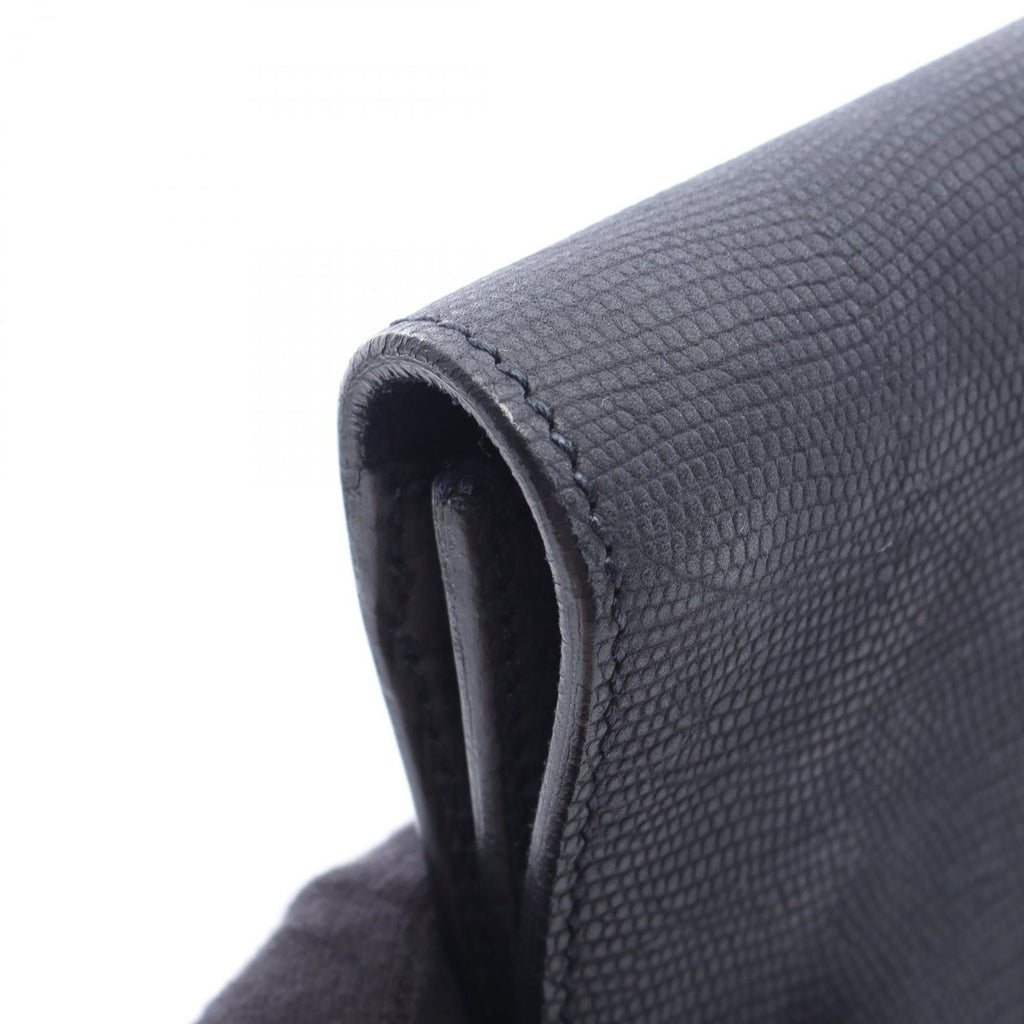 Saint Laurent Clutch Y-line Black Leather — view 8
