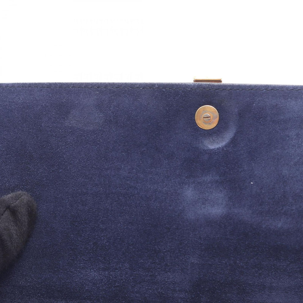 Saint Laurent Clutch Y-line Black Leather — view 5
