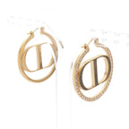 Dior Earrings Petit CD Circle — view 2