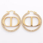 Dior Earrings Petit CD Circle — view 4