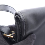 Loewe Shoulder Bag Anagram Black Leather — view 7