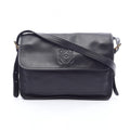 Loewe Shoulder Bag Anagram Black Leather