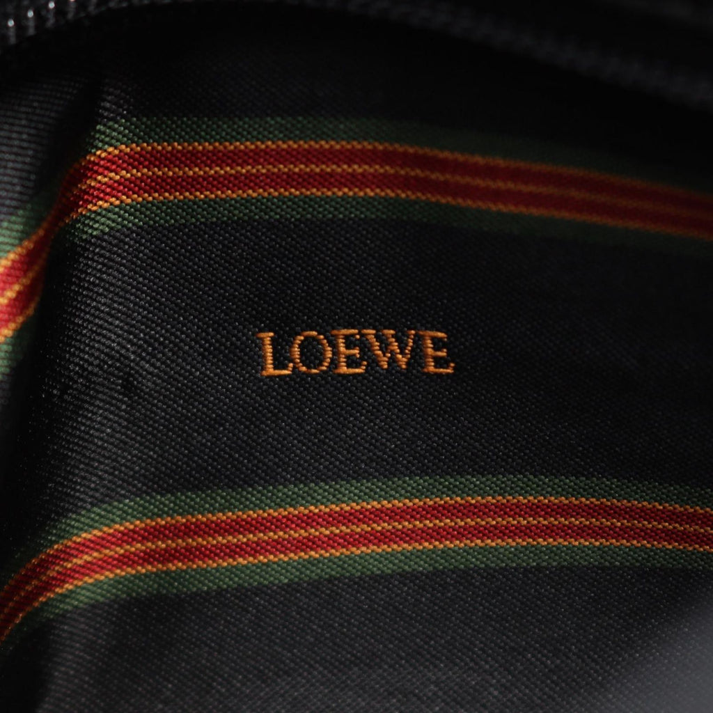 Loewe Shoulder Bag Anagram Black Leather — view 4