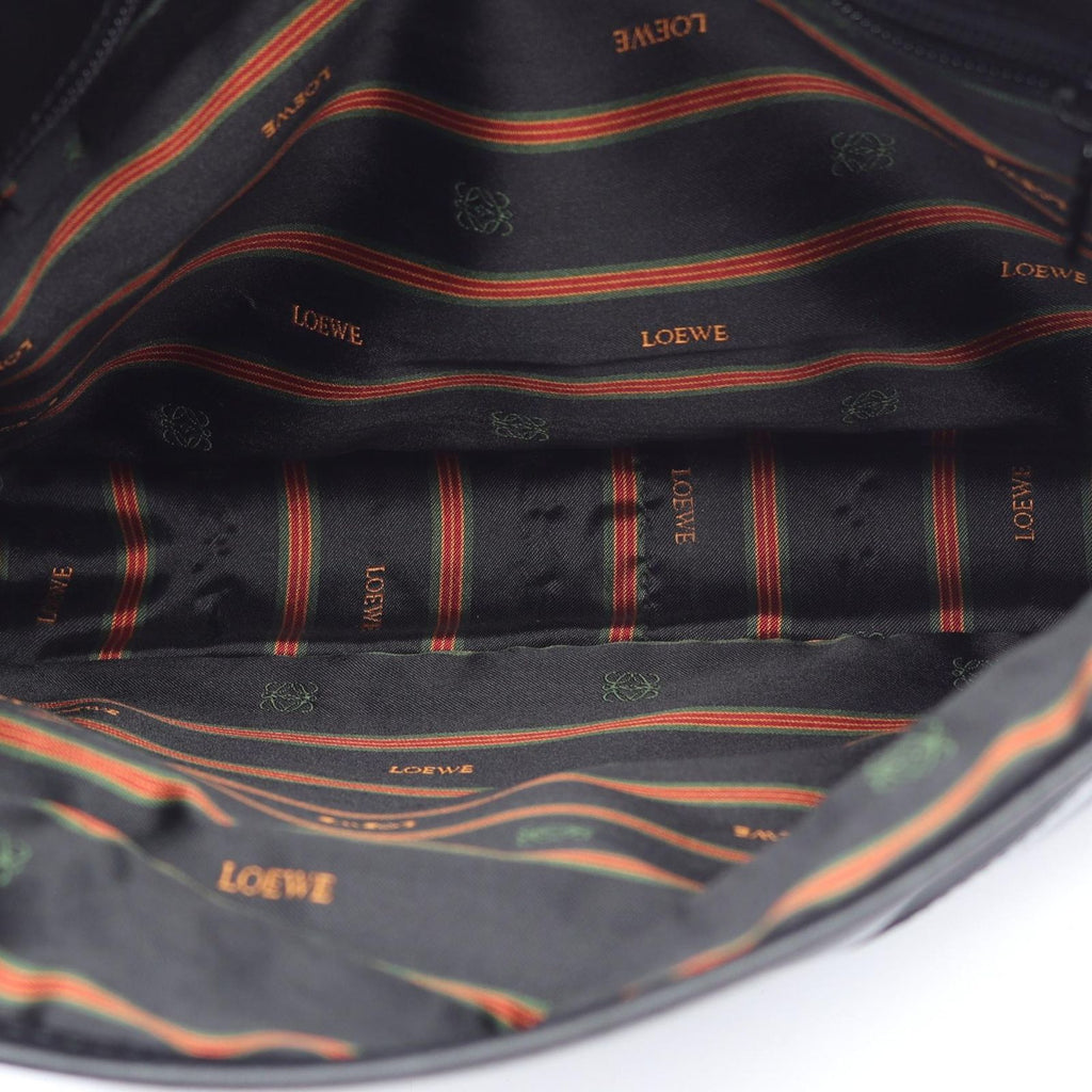 Loewe Shoulder Bag Anagram Black Leather — view 5