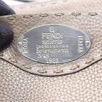 Fendi Shoulder Bag Selleria Beige Leather — view 8