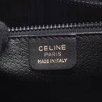 Celine Shoulder Bag Gancini Black Leather — view 4