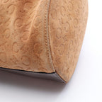 Celine Handbag C Macadam Suede Leather Hand — view 8