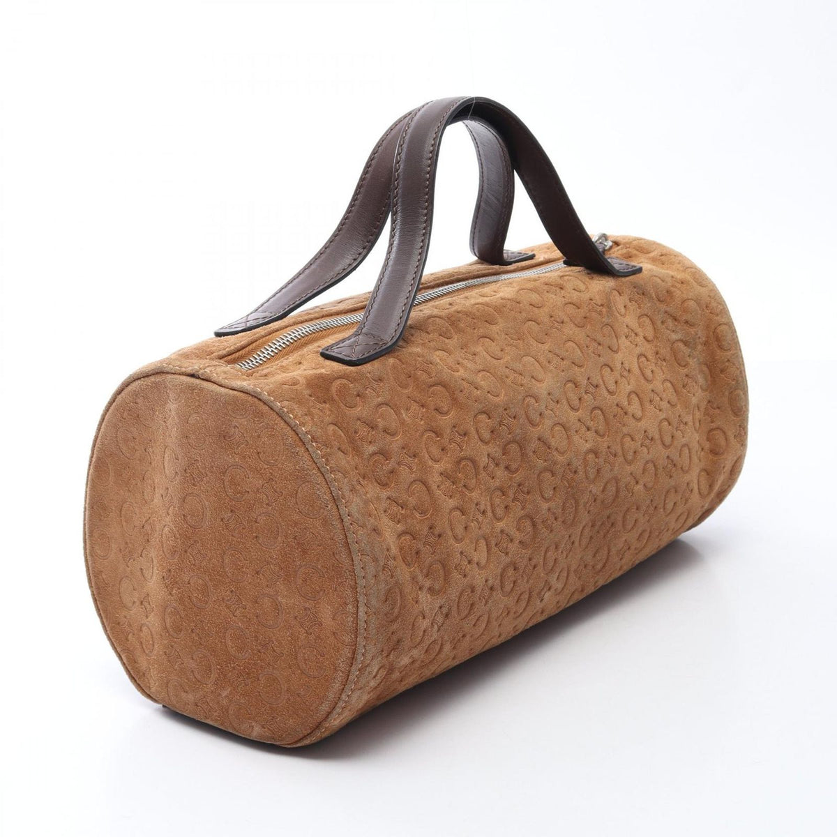 Celine Handbag C Macadam Suede Leather Hand — view 2