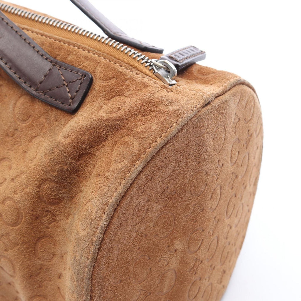 Celine Handbag C Macadam Suede Leather Hand — view 6
