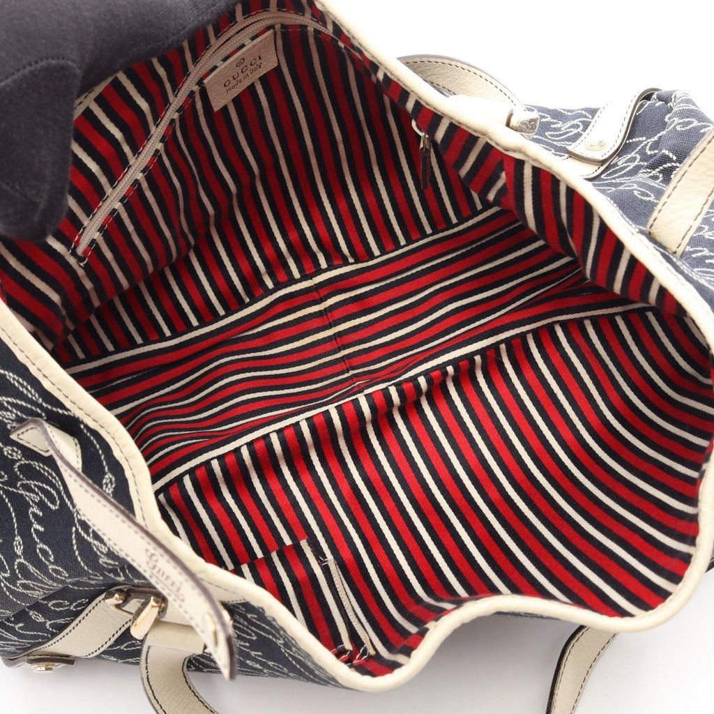 Gucci Shoulder Bag Abbey Canvas Leather — view 3