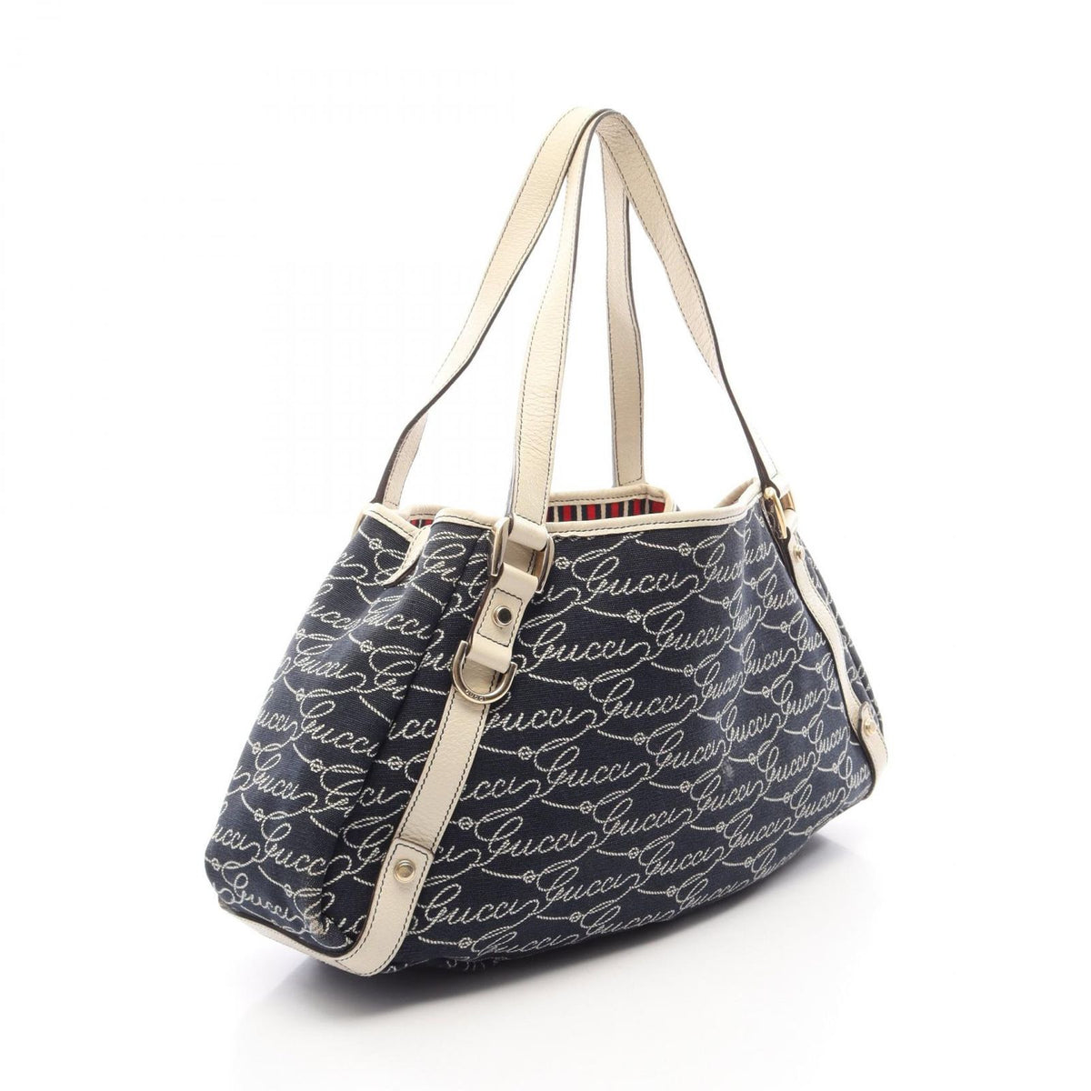 Gucci Shoulder Bag Abbey Canvas Leather — view 2