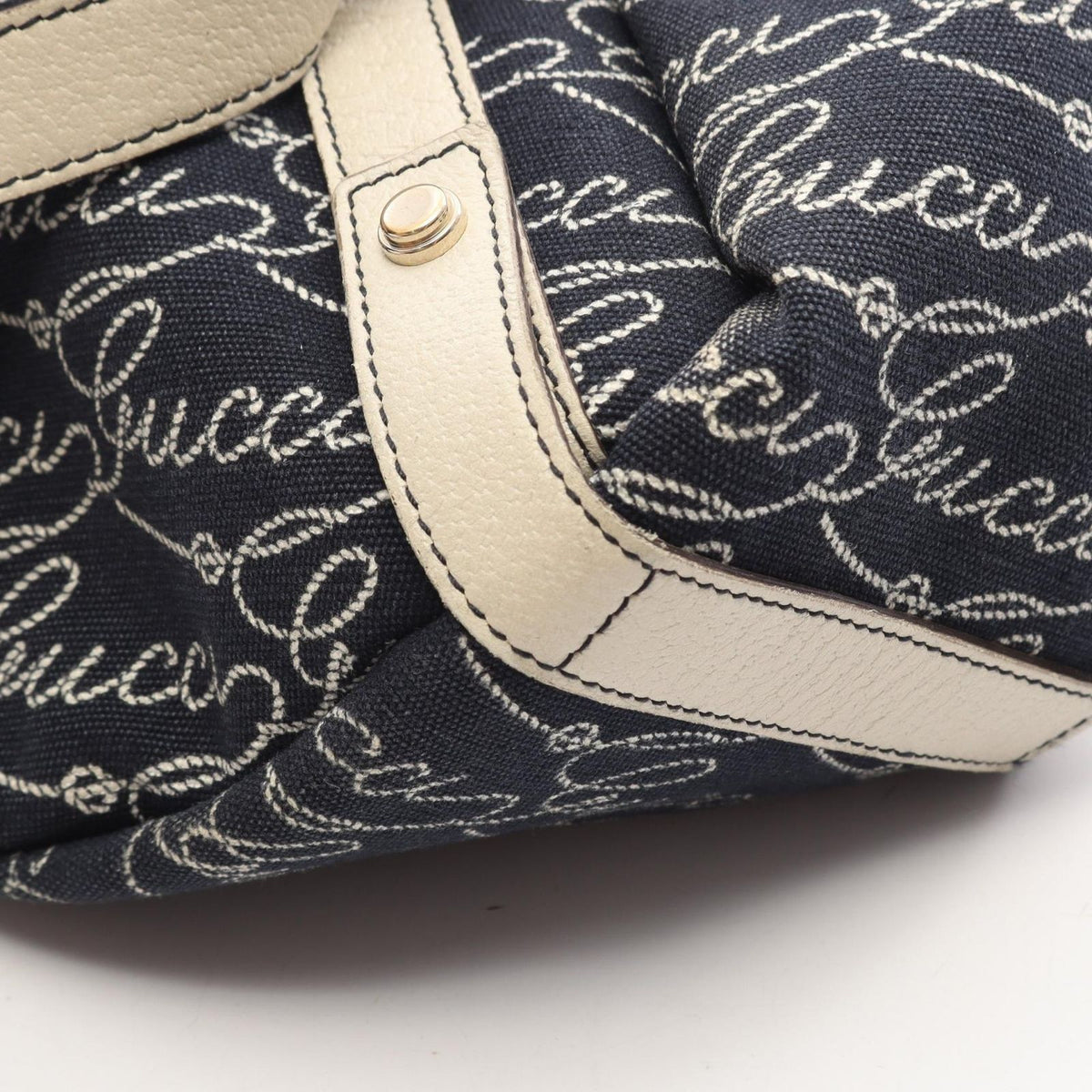 Gucci Shoulder Bag Abbey Canvas Leather — view 6