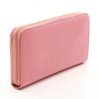 Prada Round Wallet Ribbon Pink Saffiano Leather — view 2