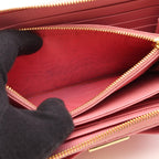 Prada Round Wallet Ribbon Pink Saffiano Leather — view 5