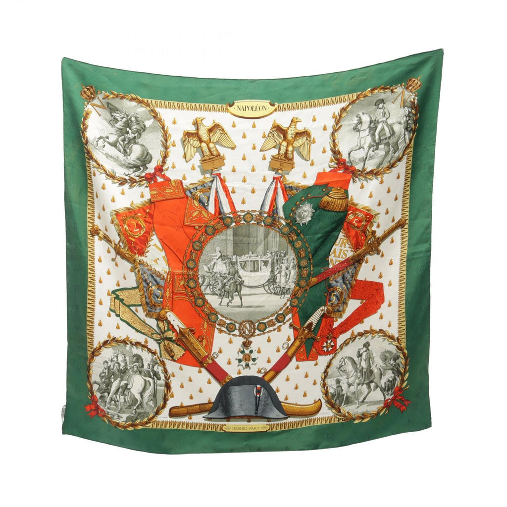 Hermes Scarf Carre 90 Napoleon Silk