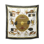 Hermes Scarf Carre 90 les Voitures Transformation Silk