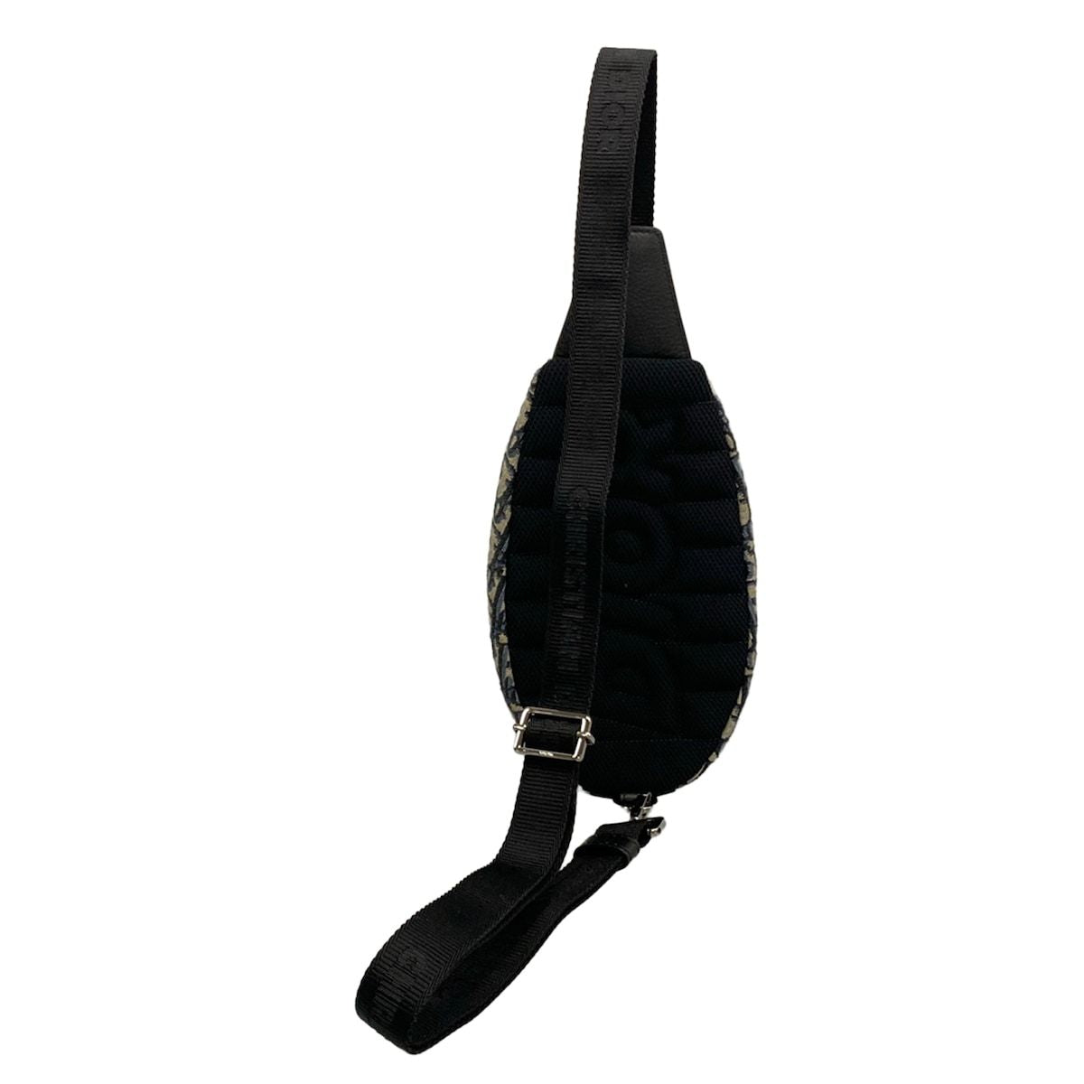 Dior Bag Scarab Bag Mini Beige Blue Black Leather — view 3