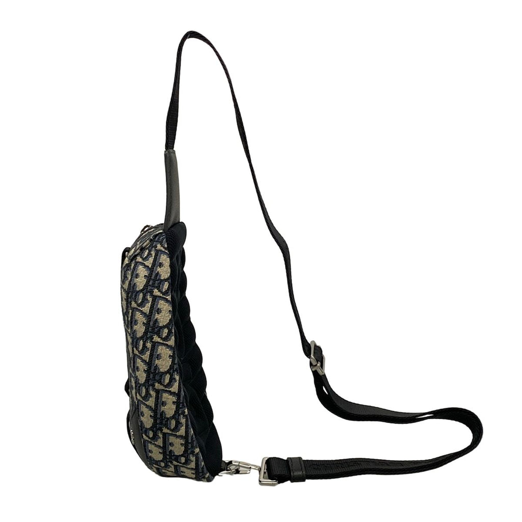 Dior Bag Scarab Bag Mini Beige Blue Black Leather — view 4