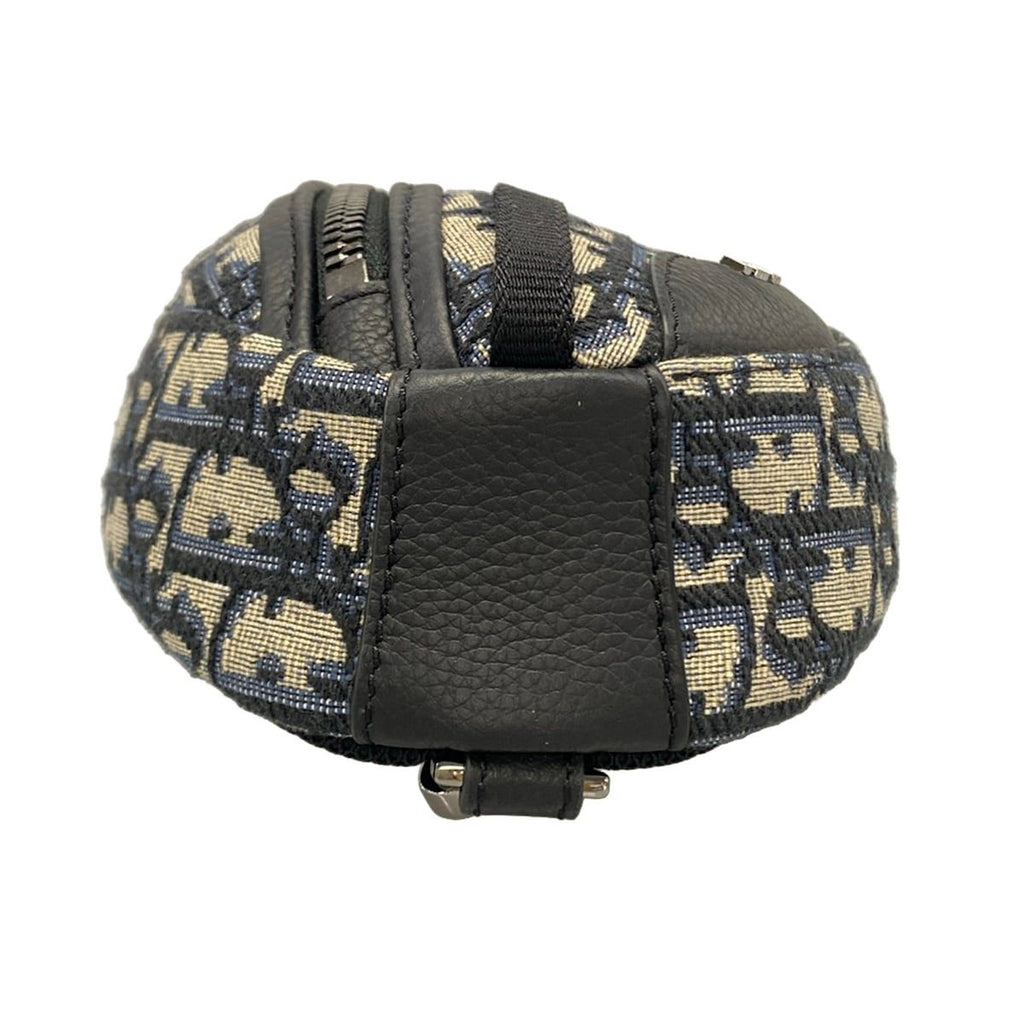 Dior Bag Scarab Bag Mini Beige Blue Black Leather — view 5