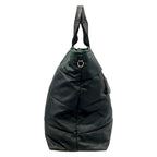 Prada Boston Bag Black No Lock Leather — view 4