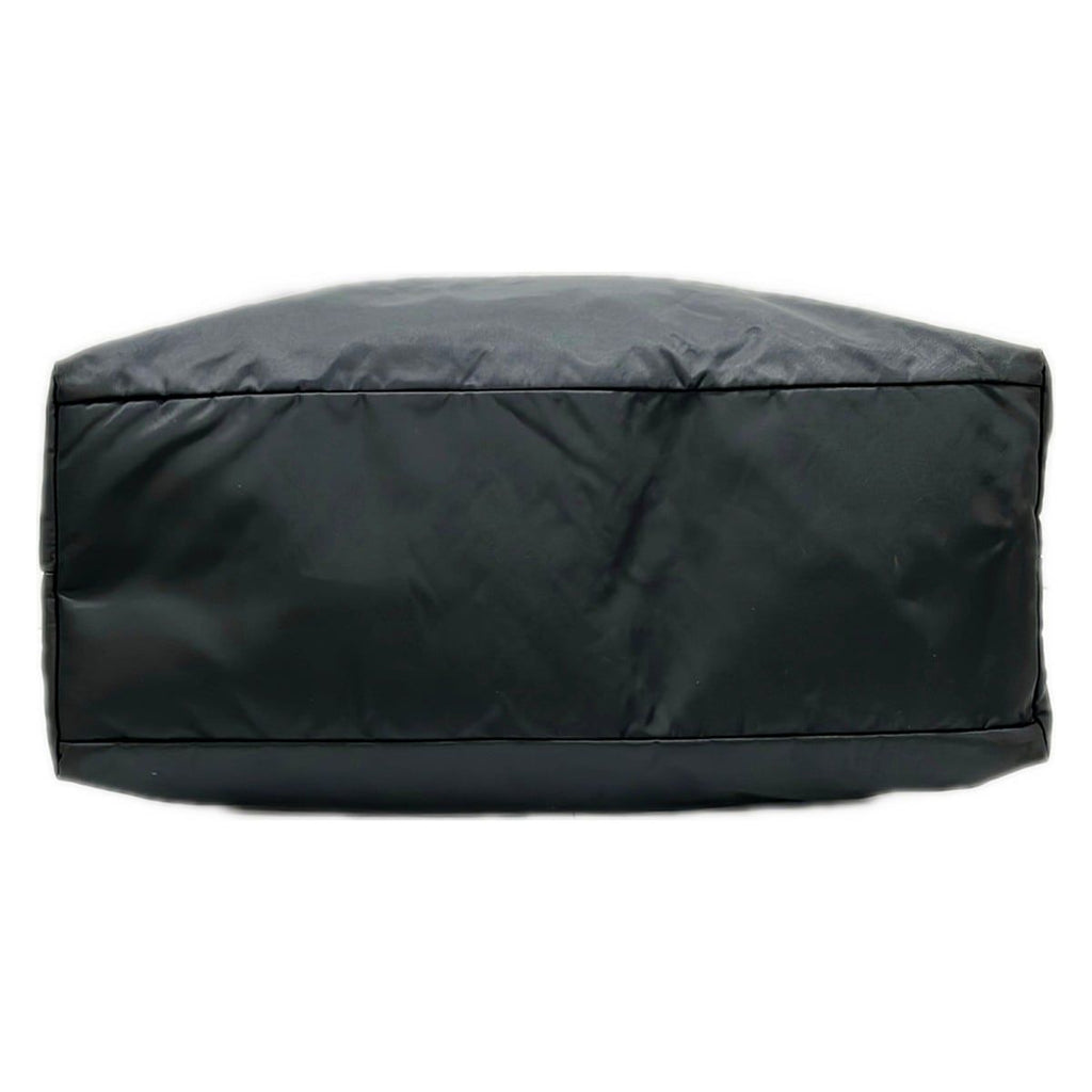 Prada Boston Bag Black No Lock Leather — view 5