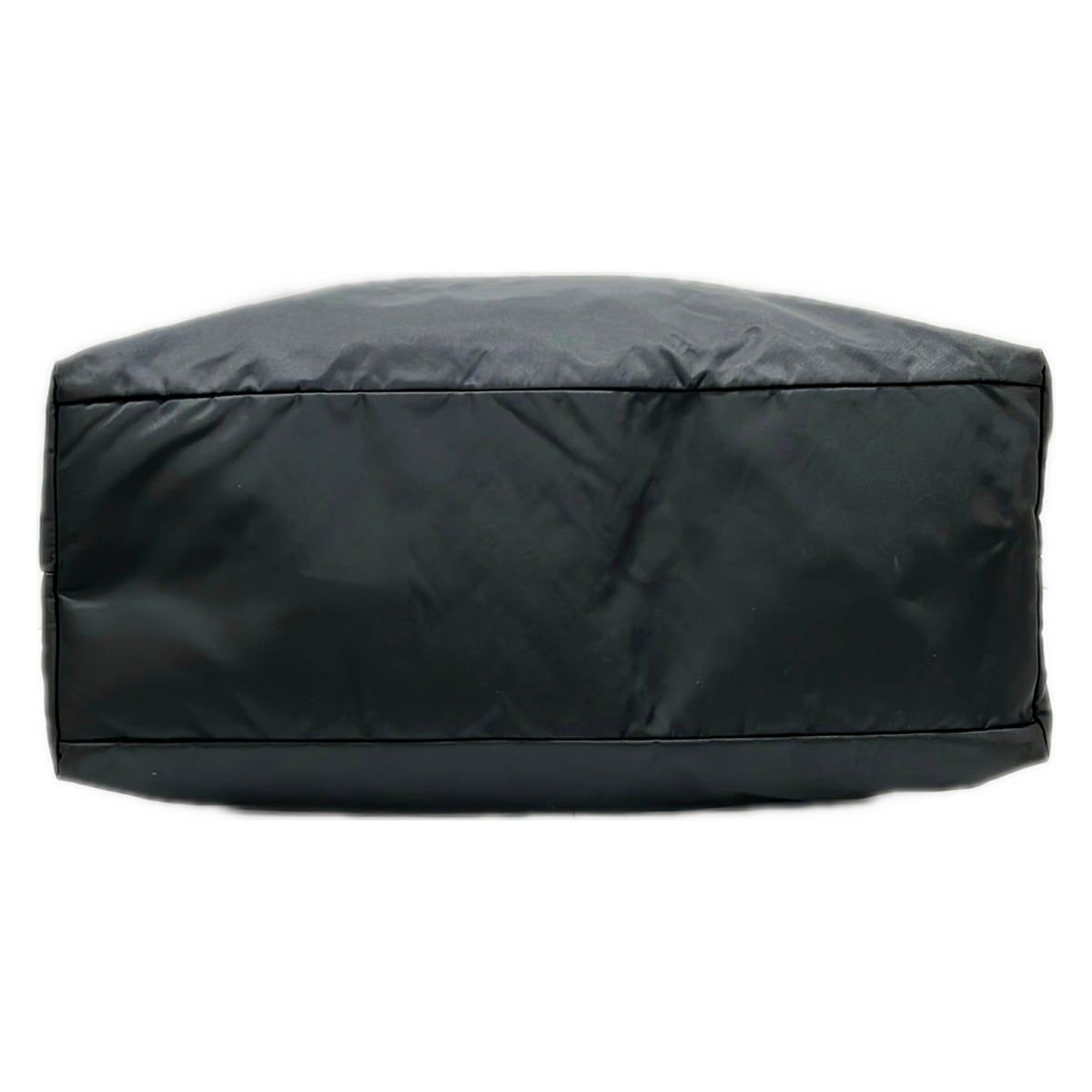 Prada Boston Bag Black No Lock Leather — view 5